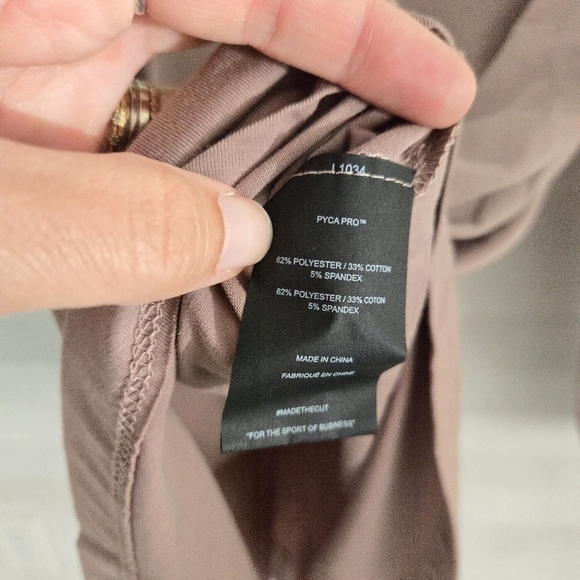 CUTS Mountain Mist Long-Sleeve Crew Neck Curve-Hem Athletic Shirt Size XL - Picture 5 of 8